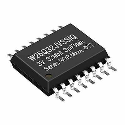 W25Q32JVSSIQ 32 Мбит 133 МГц NOR Flash Memory IC Chip SOIC8 Серия SpiFlash