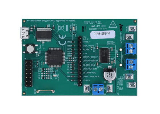 Отладочная плата DRV8426EVM для встраиваемых решений, плата оценки драйвера шагового двигателя DRV8426