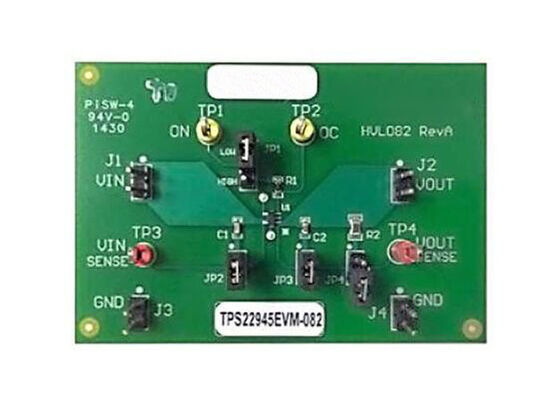 TPS22945EVM-082 Модуль оценки встроенных решений для переключателя нагрузки TPS22945