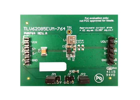 TLV62085EVM-764 Модуль оценки встроенных решений для TLV62085 3A Step-Down Converter