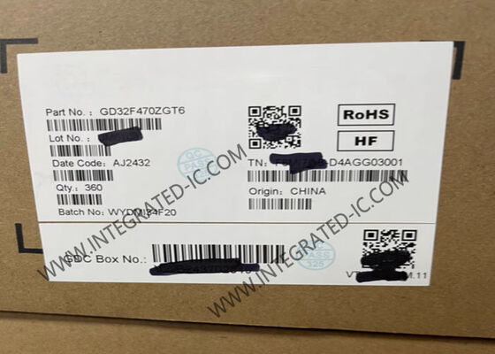 Микроконтроллер GD32F450ZGT6, 32-разрядный микроконтроллер с ядром ARM Cortex-M4 с частотой 200 МГц, 114 ввода/выводами и 256 КБ ОЗУ