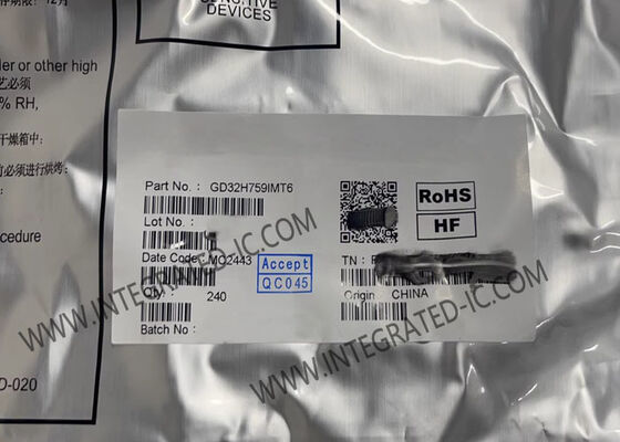 GD32H759IMT6 32-разрядный микроконтроллер MCU с 600 МГц Arm Cortex-M7 для IoT-приложений