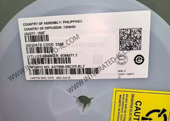 AD7988-5BCPZ Низкая мощность Аналоговый в цифровой преобразователь 10-VFDFN интегральная схема чип