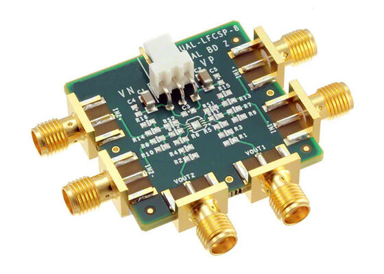 EVAL-HSAMP-2CPZ-8 Плата оценки двухканального усилителя общего назначения для встраиваемых решений