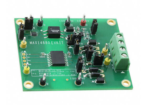 MAX14880EVKIT Встроенные решения Изолированные CANbus Transceivers Interface Evaluation Board