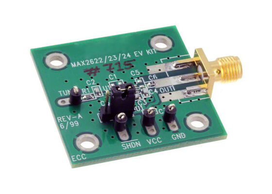 MAX2623EVKIT Встроенные решения 885MHz до 950MHz Контролируемый напряжением осцилляторная оценка