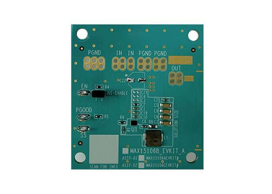 MAX15106BEVKIT Встроенные решения MAX15106 6A Набор оценки регулятора с понижающимся уровнем