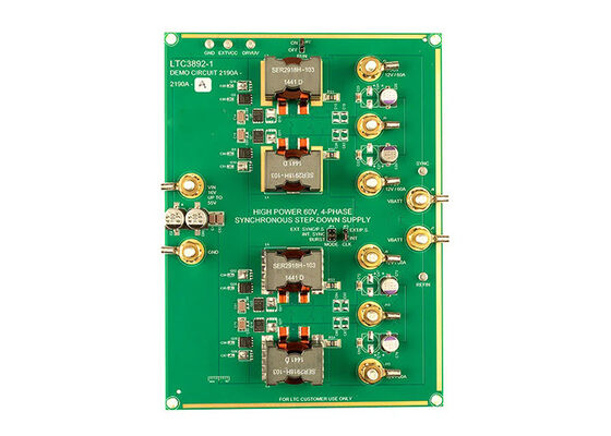 DC2190A-B Встроенные решения 60V Синхронный Step-Down DC/DC Controller Evaluation Board
