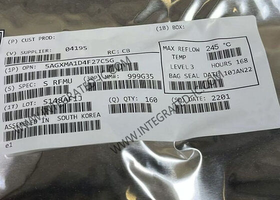 5AGXMA1D4F27C5G Arria V GX FPGA IC с 75000 LE, скоростью передачи данных 6,5536 Gb/s и 336 I/O