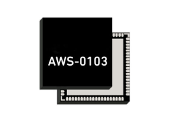 AWS-0103 Модуль беспроводной связи X-Band Beamformer с 8,5 до 10,55 ГГц операцией с двойным лучом Rx и 6-битным контролем фазового прироста