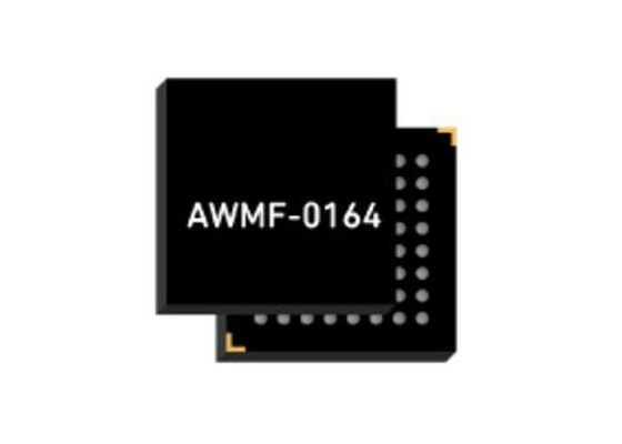AWMF-0164 Модуль 5G с однополярной квадросектором 4x1 Beamformer IC для фазового массива 5G, работающий от 24,25 ГГц до 27,5 ГГц