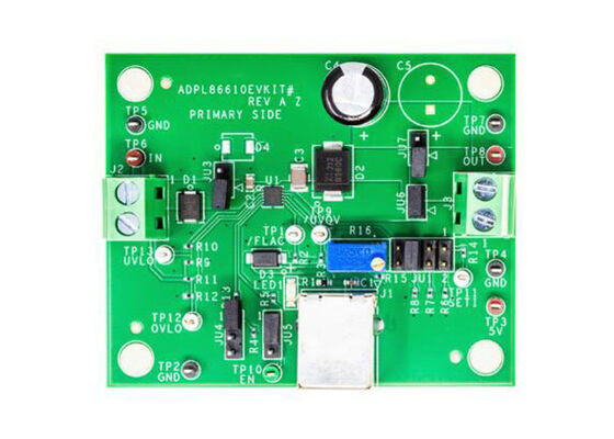 ADPL86610EVKIT Встроенные решения Оценочная доска Для ADPL86610 250mA ограничитель тока