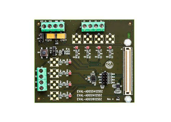 EVAL-ADGS1412SDZ Встроенные решения ADGS1412 Quad SPST Switch Evaluation Board