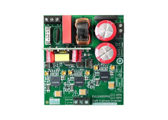 EVLGANSPIN1-3PH Встроенные решения GANSPIN611 STM32G431RB Моторное управление Справочная конструкция