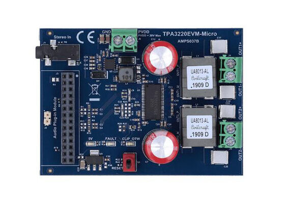 TPA3220EVM-MICRO Board for Embedded Solutions Evaluation TPA3220 Микромодуль звукоусилителя класса D