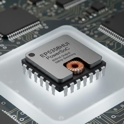 EP5358HUI Integrated Circuit Chip PowerSoC с 600mA выходном током 5 MHz частотой переключения и интегрированным индуктором