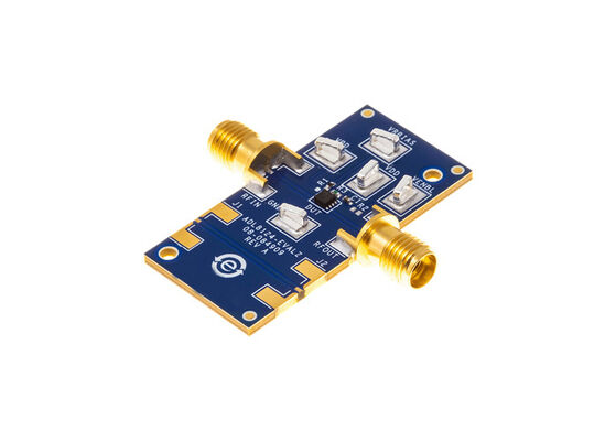 Оценочная плата усилителя с низким уровнем шума EVAL-ADL8124 для встраиваемых решений с интегрированным датчиком температуры