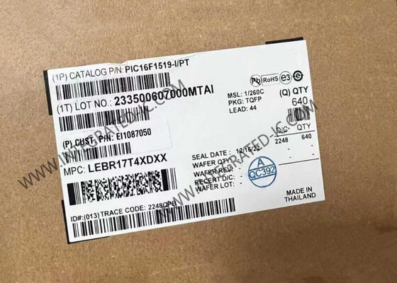 Микроконтроллер PIC16F1519-I/PT, 20 МГц, 8-битный микроконтроллер с технологией XLP и 36 линиями ввода-вывода