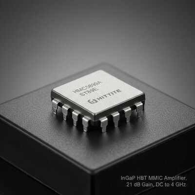 HMC589AST89E Integrated Circuit Chip InGaP HBT MMIC Усилитель с увеличением частоты 21 дБ и диапазоном частот от постоянного тока до 4 ГГц