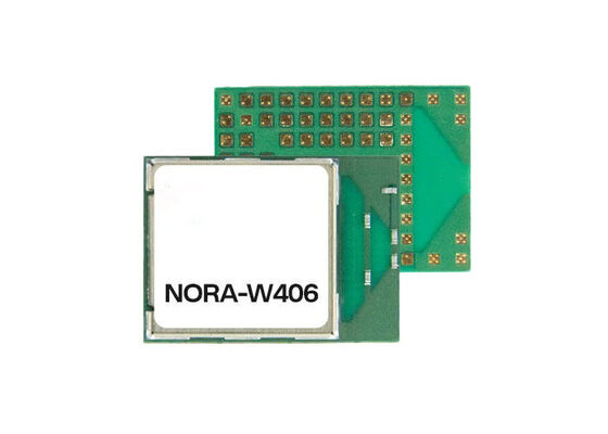 Модуль Wi-Fi NORA-W406-00B 54 Мбит/с 71 мА - 78 мА Автономный Wi-Fi™ 6 Мультирадиомодули