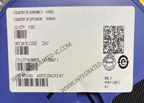 ADP2120ACPZ Integrated Circuit Chip 1.25A 1.2MHz Синхронный регулятор постоянного тока с низким тихим током