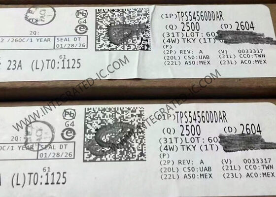 Интегральная микросхема TPS54560DDAR, понижающий DC-DC преобразователь от 4,5 В до 60 В, 5 А с режимом Eco-mode™
