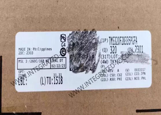 TMS320F28335PGFA Микроконтроллер MCU C2000TM 32-битный MCU со скоростью 150 МГц, 512 КБ Флэш и 88 В/В для управления в режиме реального времени