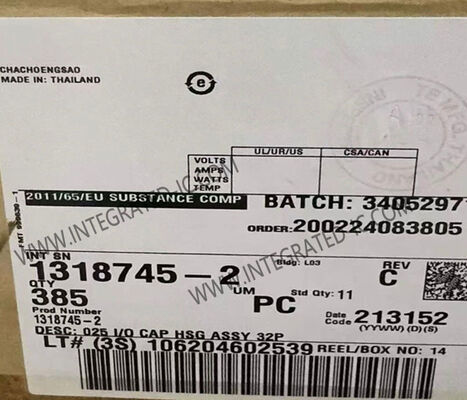 1318745-2 32-позиционный автомобильный сигнальный разъем с шагом 2,2 мм для печатных плат