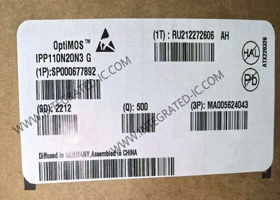 IPP110N20N3G интегральный микросхема Чип OptiMOS TM N-Channel MOSFET транзистор с 200 V 88 A и 9,9 мОм сопротивления источника оттока