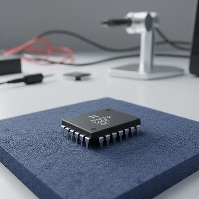 Интегральная микросхема TPS54202DDCR, синхронный понижающий преобразователь с выходным током 2А, частотой переключения 500 кГц и входным напряжением от 4,5 В до 28 В