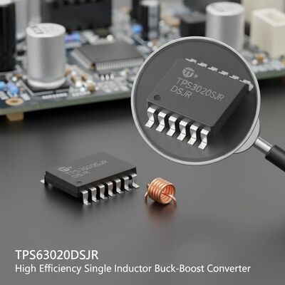 TPS63020DSJR Высокоэффективный 4A Выходной ток 2,4 МГц Переключающая частота Buck-Boost Converter Integrated Circuit Chip