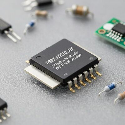 Интегральная схема DS90UB927QSQX 2,975 Гбит/с, 24-битный цвет, FPD-Link III Serializer, автомобильный класс, WQFN-40