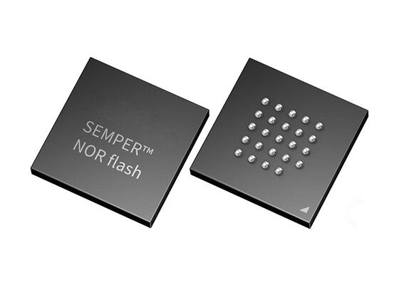 S28HL02GTFGBHI050 Память IC Чип 2.7V до 3.6V 2Gb 266 Мбайт/с SEMPERTM NOR Флэш-память