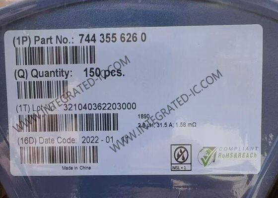 7443556260 Чип интегральной схемы 42MHz WE-HCI Индукторы высокого тока