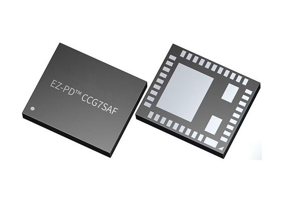 Интегральная микросхема CYPD7193-39BFXS, автомобильный однопортовый USB Type-C с контроллером PD и понижающе-повышающим преобразователем