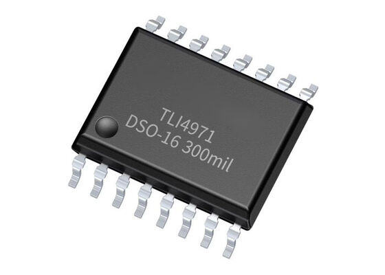 TLI4971-A040W2-US0001 Сенсор IC Высокоточный бескорневой магнитный датчик тока в 300-миллиллиметровом пакете DSO-16