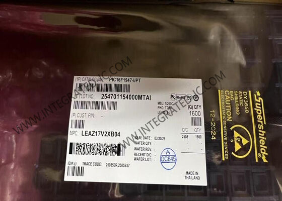 PIC16F1947-I/PT Microcontroller MCU 32MHz 8-Bit PIC XLP™ 16F Microcontroller IC TQFP-64