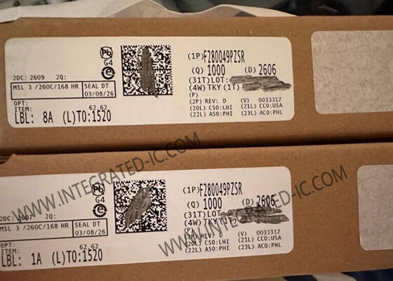 F280049PZSR Микроконтроллер MCU C2000™ 32-разрядный MCU 100 МГц Микроконтроллеры реального времени C2000