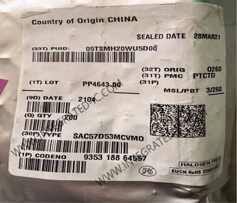 Микроконтроллер SAC57D53MCVMO MCU 1.2В - 1.32В 32-разрядные трехъядерные микроконтроллеры ARM