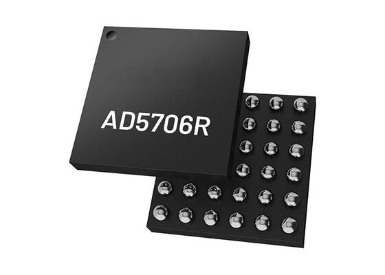 AD5706RBCBZ Integrated Circuit Chip 4-канальный 16-битный выходный ток DAC с ссылкой на чипе и SPI