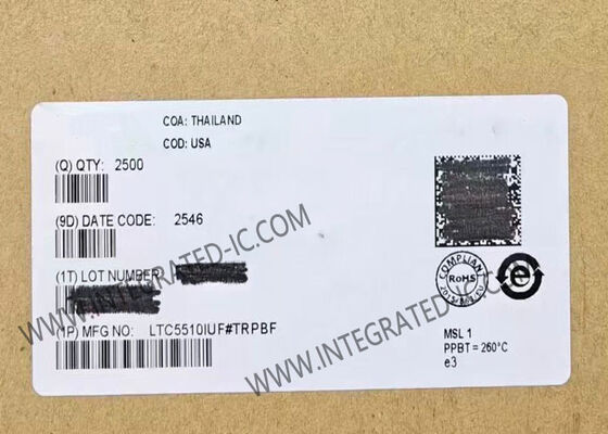 Модуль беспроводной связи LTC5510IUF от 1 МГц до 6 ГГц, 105 мА, ВЧ-смеситель, микросхема QFN-16