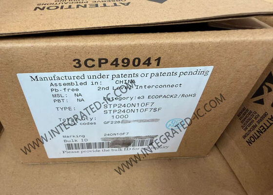 Транзистор STP240N10F7 Power MOSFET с напряжением 100 В отводного источника 300 Вт рассеивание мощности и сверхнизкое сопротивление