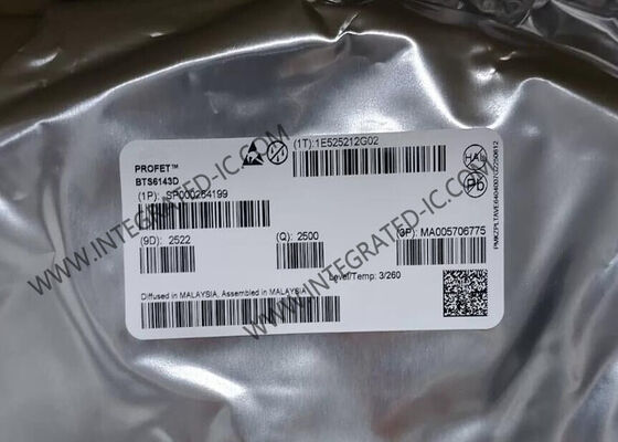 BTS6143D Integrated Circuit Chip High Side Power Switch с включенным 8mOhm Rds и диапазоном напряжения от 5,5 В до 38 В для автомобильных приложений