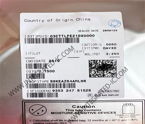 S9KEAZ64AMLHR Микроконтроллер с 32-битным ядром ARM Cortex-M0+, тактовой частотой 48 МГц и памятью программ 64 КБ.