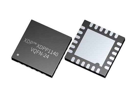 XDPP1140-100B Цифровой контроллер с интегральной схемой для преобразования постоянного тока в постоянный ток с входным напряжением 3,3 В 2 МГц частотой PWM и 6 выходами PWM