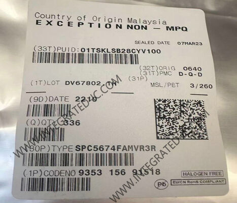 SPC5674FAMVR3R 32-битный 264 МГц микроконтроллер Qorivva для управления автомобильным двигателем