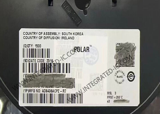 Чип интегральной схемы AD8436ACPZ низкой мощности True RMS To DC Converter LFCSP20