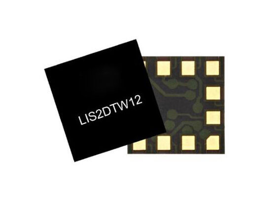LIS2DTW12 Sensor IC MEMS Digital Output Dual Motion And Temperature Sensor с ультранизким расходом энергии и полным масштабом ±2g/±4g/±8g/±16g