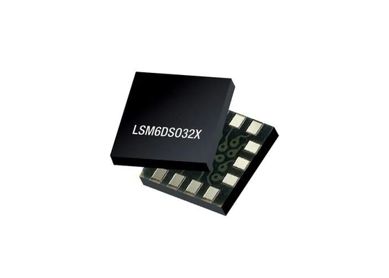 LSM6DSO32X Sensor IC iNEMO 6 DoF Инерциальный модуль с 32g акселерометром и встроенным ядром машинного обучения для приложений с низкой мощностью