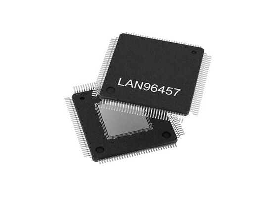LAN96457ST-I/8MW Ethernet IC, 7-портовый гигабитный коммутатор Ethernet с опциональным управляемым режимом